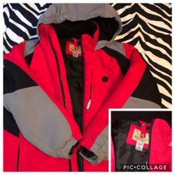 Boys winter coat size 10/12