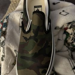 Vans Custom Made New Camouflage Color Size 7.5 Men’s 9.0 Women’s