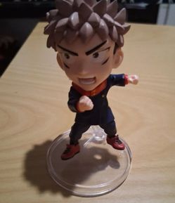 Pre-Owned Jujutsu kaisen cute Yuji Itadori Figure figurine Manga toy Collection