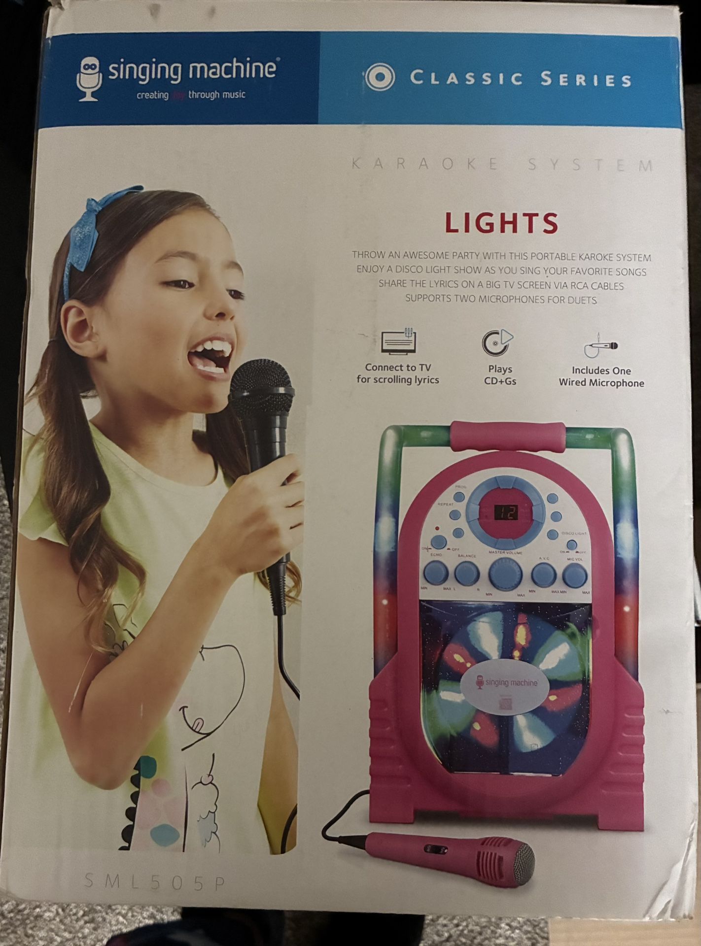 Karaoke Machine With Microphone