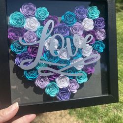 Custom Romantic Gift Box, Shadow Box
