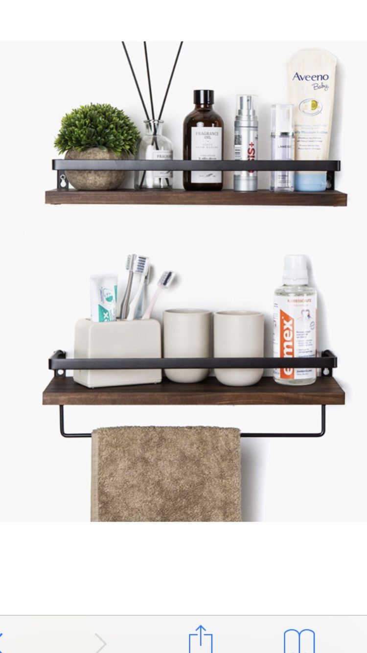 Shelves for bathroom, kitchen