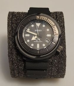 SEIKO Prospex Solar Diver Black Dial SNE567  (Tag No: 0112)