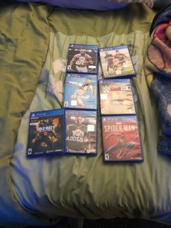 Bunch of game send me best offer