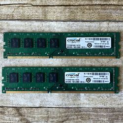 Crucial 8GB DDR3-1600MHz 1.35v Ram