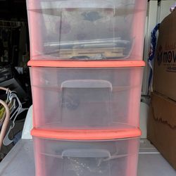 3 drawer organizer used $10.00