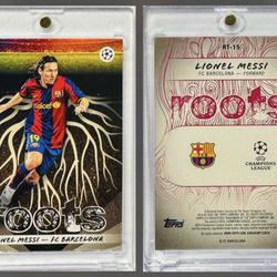 2025-26 Topps UEFA Club Competitions - Lionel Messi - Roots