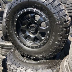 RIMS SIZE 17. TIRES. 285/70/17. 6x139