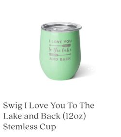 Swig Wine Tumbler Green