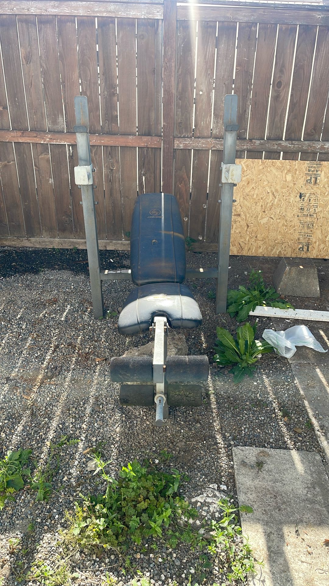 Free Exercise Bench. Pick Up Tonight