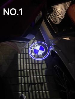 Door Logo Lights LED Laser Ghost Shadow Projector Courtesy M Performance For BMW