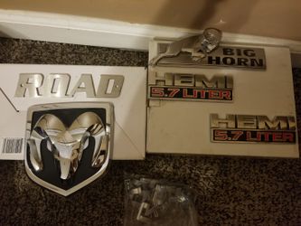 DODGE RAM EMBLEMS