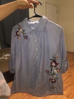 New stripped flannel shirt