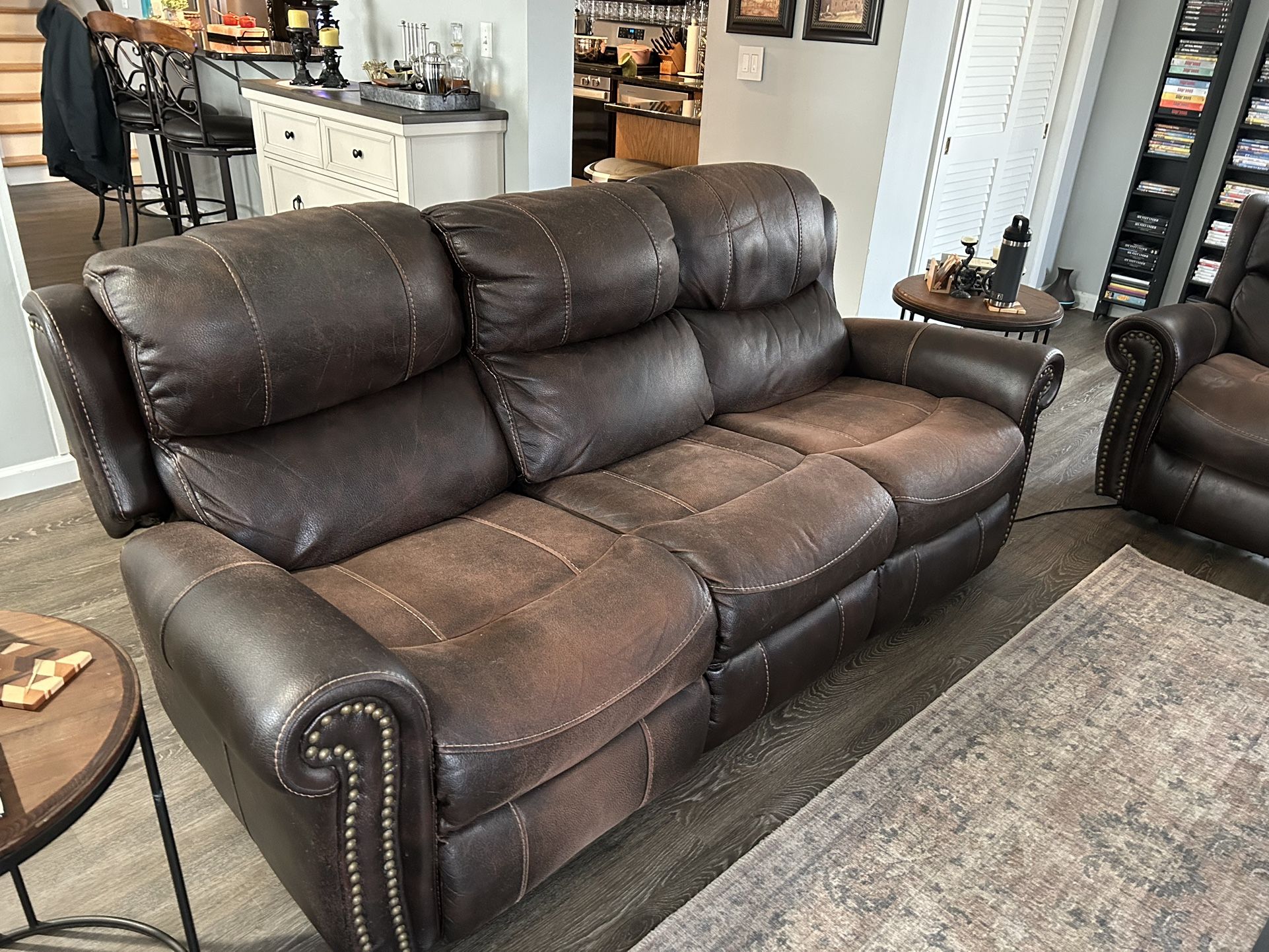 Power Reclining Sofa And Loveseat