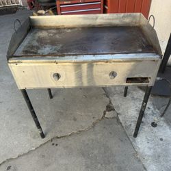 Plancha Para Tacos 🌮 Doble Quemadores