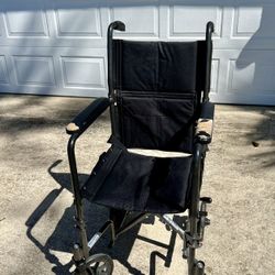 Wheelchair / Transport Chair- Clean and Good Working Condition