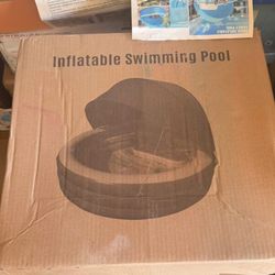 Inflatable Pool with Canopy (UNBOXED)