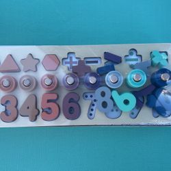 Wooden Montessori Number Toy