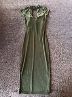 Long Green Dress