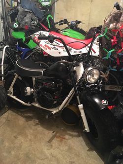 212 predator big wheel mini bike