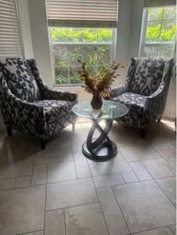2 Ashley accent chairs