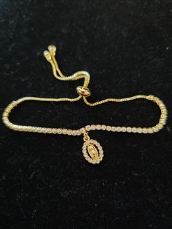 Gold plated bracelets