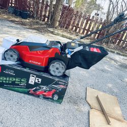Toro new lawnmower 60v self propelled  dual blade with battery and charger never used