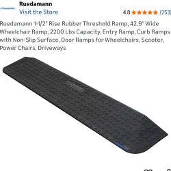 RUEDAMANN 1-1/2"  RAMP MATS