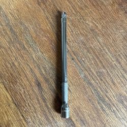 Snap On Tools USA TMXWK60 1/4” Drive 6” Long Knurled WOBBLE Socket Extension