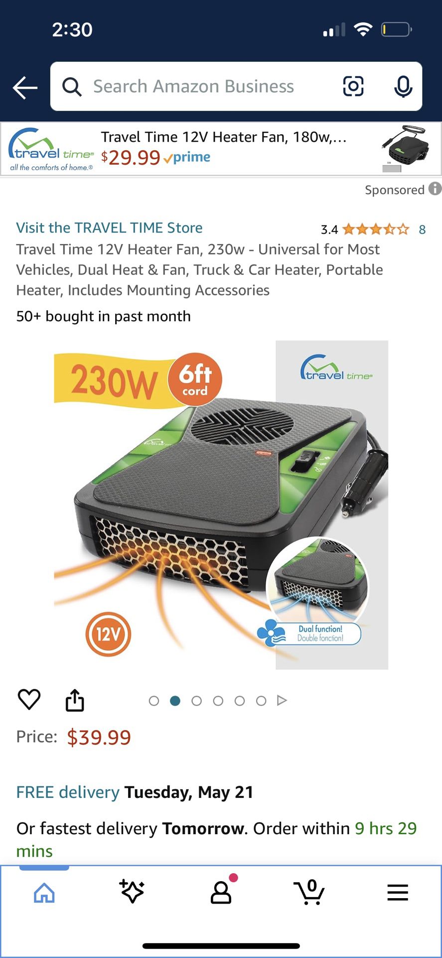 Car Heater Portable 