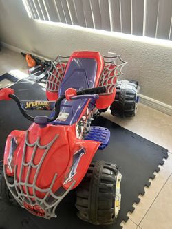 Spider-Man power wheel brand new battery