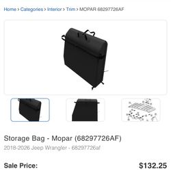 Jeep Storage Bag 