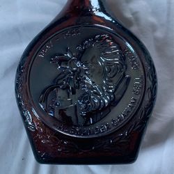 Wheaton Iridescent Glass Bottle Collectible 