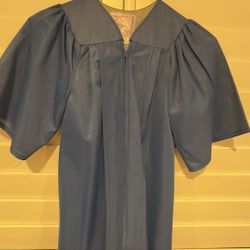 Kinder Graduation Gown Blue 