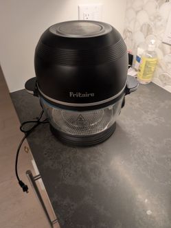 Fritaire 5-Qt Glass Air Fryer – Self-Cleaning, Teflon-Free