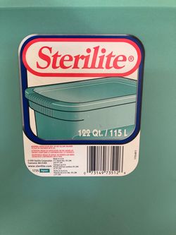 Green and blue storage containers