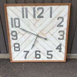 Large Wall Clock
