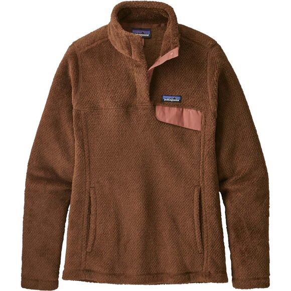 Patagonia Women's Re-Tool Snap-T Pullover Sweater - Moccasin Brown - Size Small