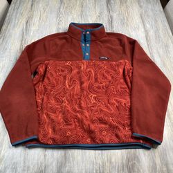 Lands End Lava Pattern Sweater 