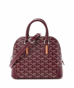 GOYARD Goyardine Mini Vendome Burgundy