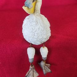 Vintage Segal Bird Sits on a Shelf unfortunately broken beak & fish