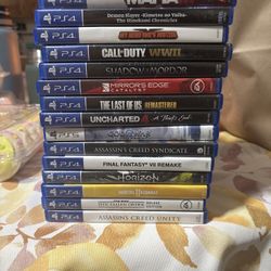 PS4/PS5 15+ Game Bundle – Variety of Decent Games