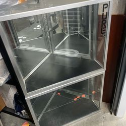 Triangle counter shelves