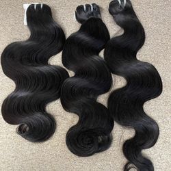 3 RAW CAMBODIAN HAIR BUNDLES 30” $113.85