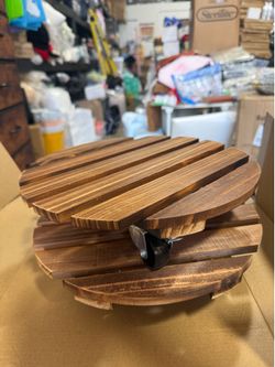 2-Pack 12” Plant Caddy Stand with Wheels