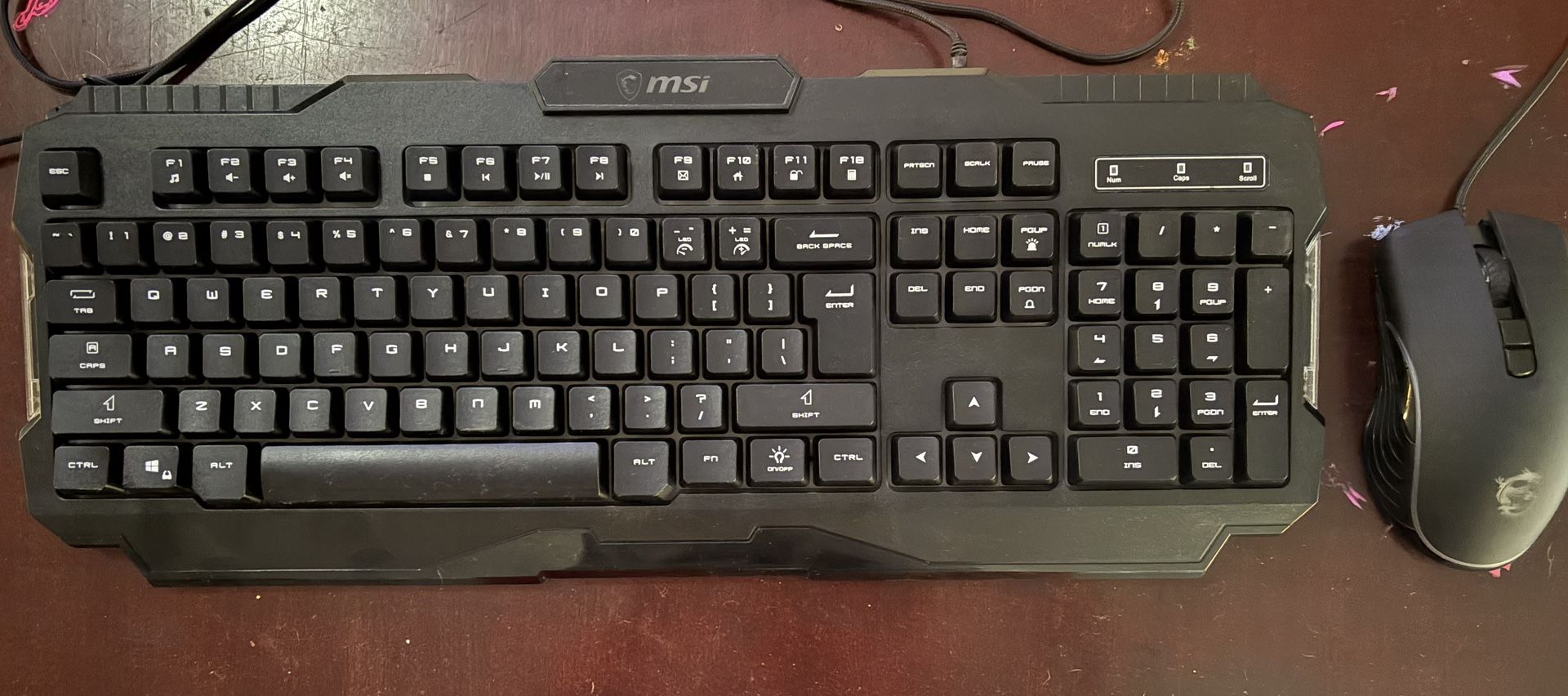 MSI Keyboard and Mouse