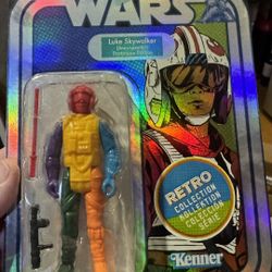 Retro style prototype, Luke Skywalker pilot red helmet