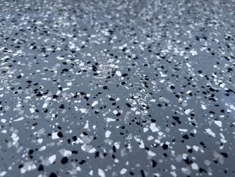 Epoxy garage floor coating