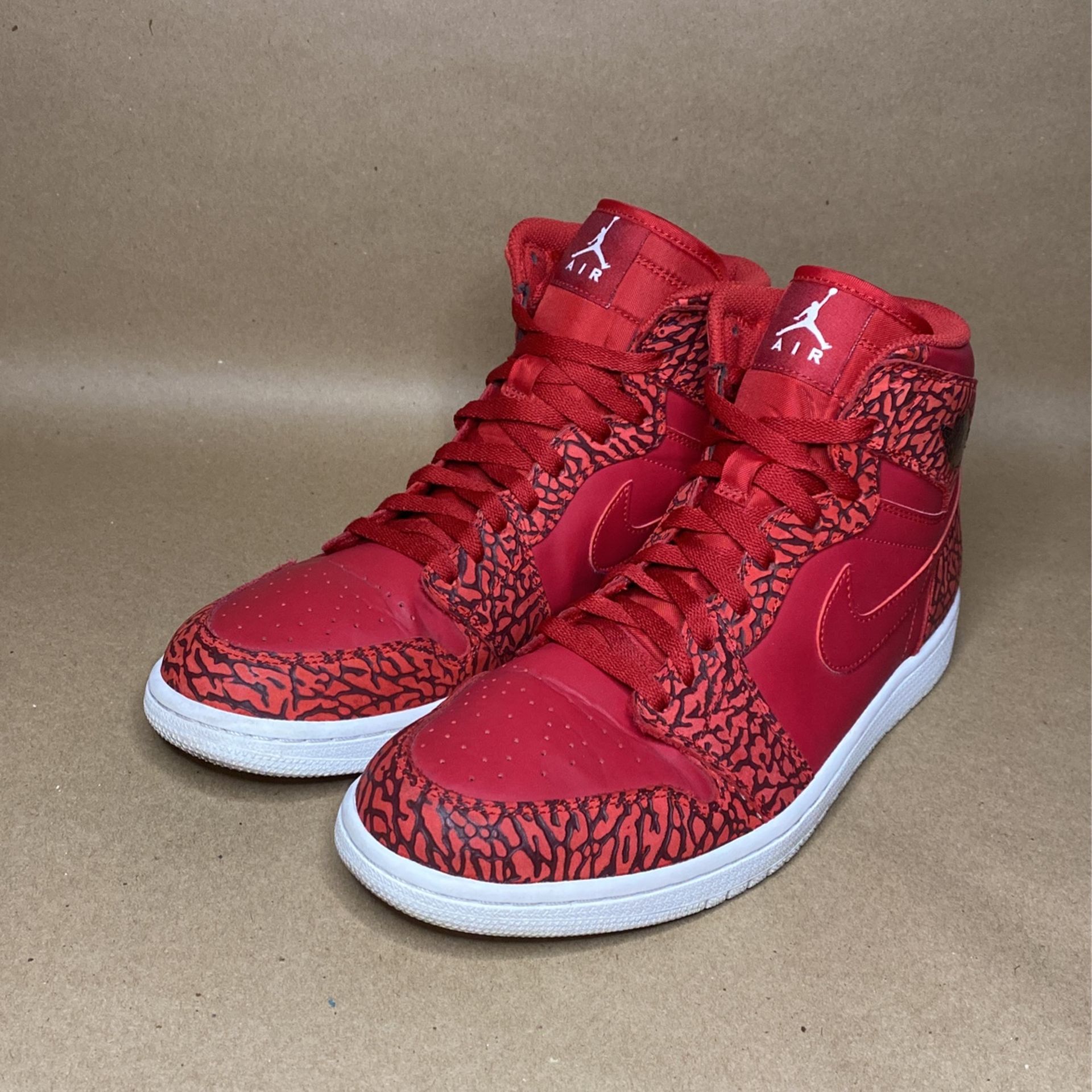 Air Jordan Retro High Red Elephant Men's Size