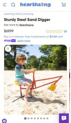 Kids Steel Sand Digger